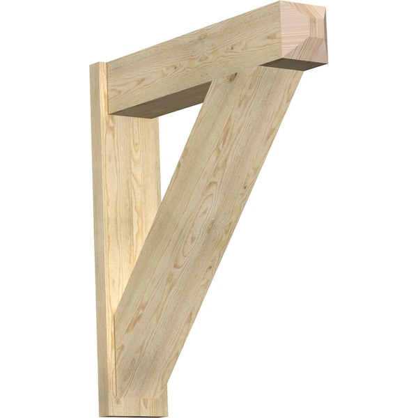 Ekena Millwork Traditional Craftsman Rough Sawn Outlooker, Douglas Fir, 8"W x 36"D x 40"H OUT08X36X40TRA04RDF - main